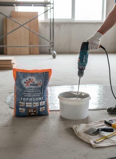 купить суперфосфат 50 кг: === PART 1: TEXTUAL DESCRIPTION === Универсальный наливной пол — 1