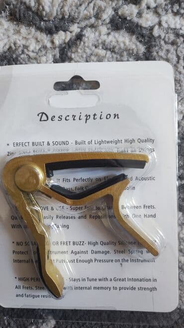 купить гитару в бишкеке бу: Каподастр металлические — 6