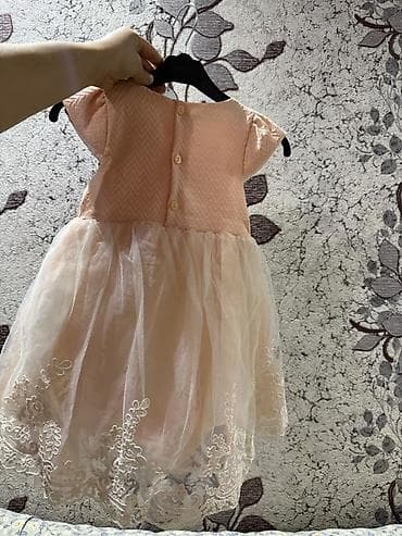 шикарное платье для девочки: Детское платье, цвет - Голубой — 4