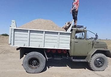 Песок, Ивановский карьер, В тоннах, Зил