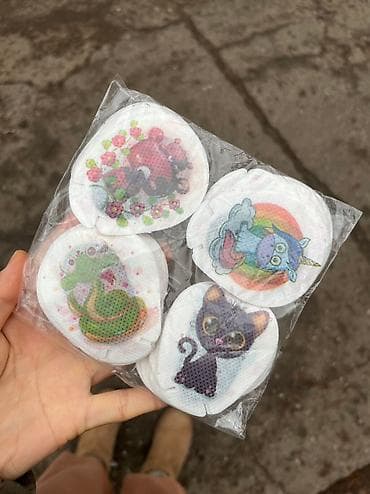 Другие товары для детей: Детские окклюдеры (наклейки для глаз) На каждой наклейке разные милые — 3