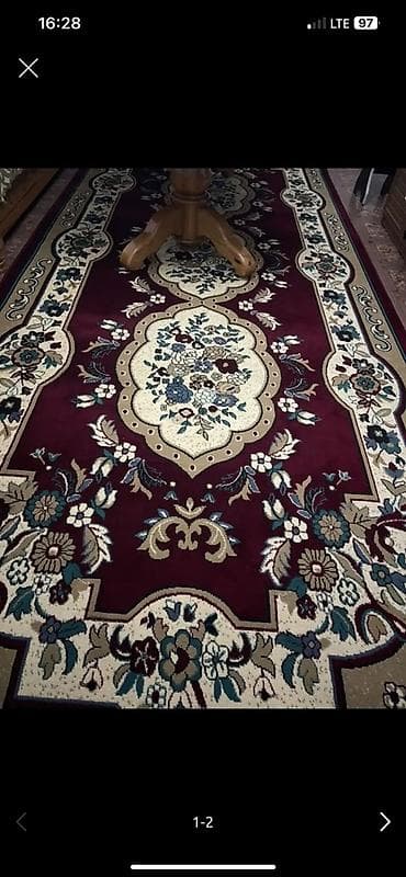 carpet: Ковровая дорожка Б/у, Восточный, Безналичная/наличная оплата — 1