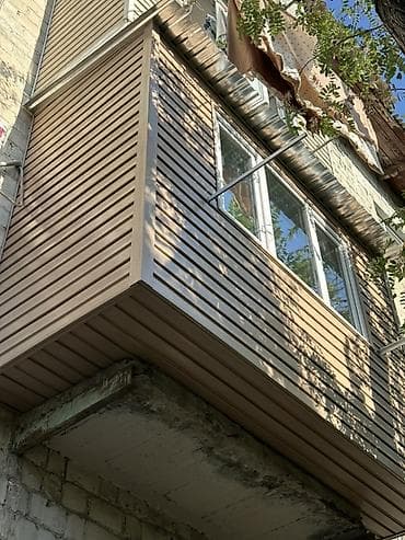 open mind: Остекление и утепление балконов/лоджий под ключ. - Наружная отделка — 7