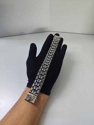 мужская серебро: Ручные плетения Цепи и Браслеты в Наличии и под Заказ Серебро 925-940 — 4