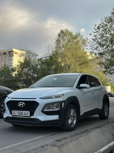 Прокат Hyndai Kona 4х4, 2018 года выпуска, объем двигателя 1.6 турбо at lalafo.kg Прокат Hyndai Kona 4х4, 2018 года выпуска, объем двигателя 1.6 турбо