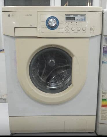 бу стиральные машины в бишкеке: Стиральная машина LG, Б/у, Автомат, До 6 кг, Полноразмерная — 5