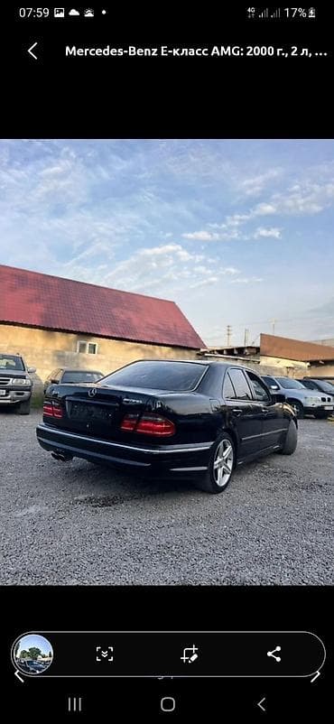 geely x3: Mercedes-Benz E-класс AMG: 2000 г., 2 л, Автомат, Бензин, Седан — 5
