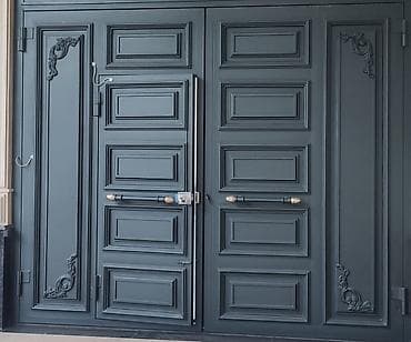 финал кж: Металлическая дверь на заказ, Для частного дома, Двухстворчатая, Стальная — 10