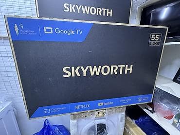 смарт приставка для тв: 🔥❄️☃️НОВОГОДНЯЯ АКЦИЯ ❄️☃️🔥 Телевизор skyworth 55Q66G матовый экран — 1