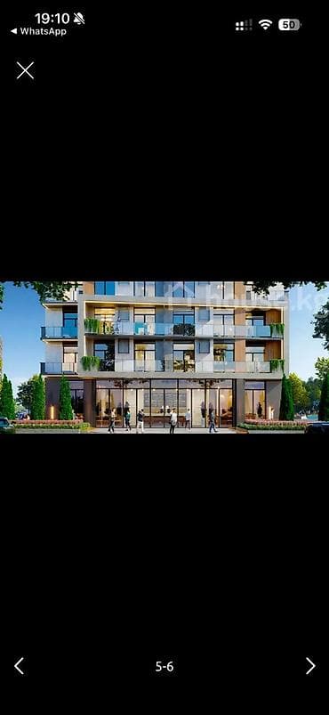 Строится, 2 комнаты, 60 м²