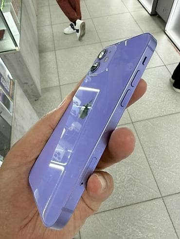 iphone osh: IPhone 12 mini, Б/у, 128 ГБ, Защитное стекло, Чехол, В рассрочку, 100 % — 4