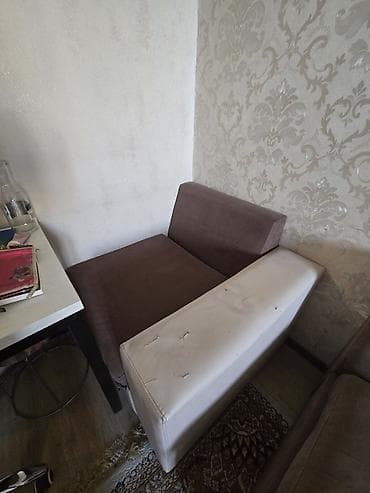 Диваны: Прямой диван, Б/у — 3