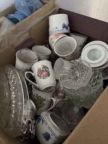 Посуда: Большая подборка кухонной посуды и столовых приборов одним лотом. В — 5