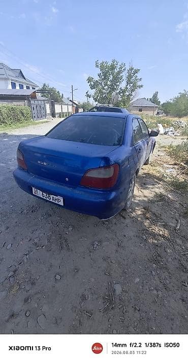авто запус: Subaru Impreza: 2001 г., Автомат, Бензин, Седан — 2