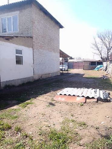 участок с шалта: 7 комнат Двухэтажный кирпичный дом с большим участком. - Материал — 9