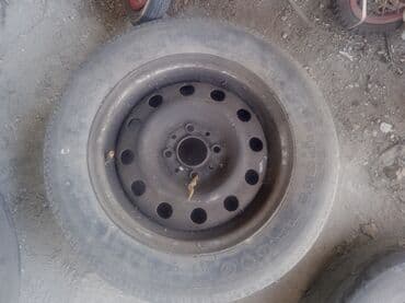 Железные Диски R 14 Volkswagen, Пара, отверстий - 4, Б/у