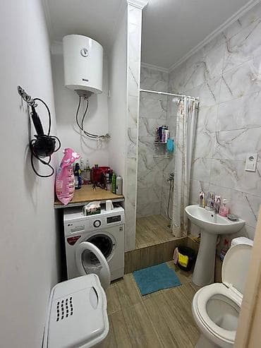Кыймылсыз мүлк: 2 бөлмө, 45 м², Восток-5 мкр 105-серия, 9 кабат, Евро оңдоо — 2