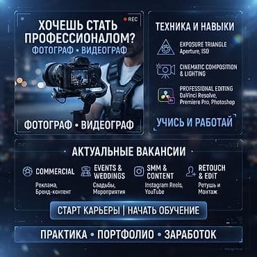 davinci: Профессиональная подготовка с допуском Direction: Другая программа обучения — 1