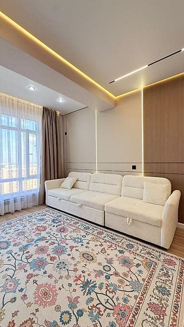 Квартиры: 1 комната, 48 м², Восток-5 мкр 12 этаж, Дизайнерский ремонт — 2