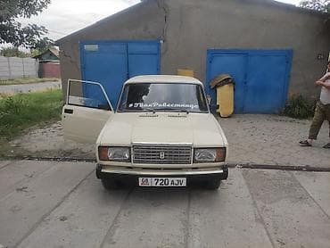 ВАЗ (ЛАДА) 2107: 1980 г., 1.7 л, Механика, Бензин, Седан at lalafo.kg ВАЗ (ЛАДА) 2107: 1980 г., 1.7 л, Механика, Бензин, Седан