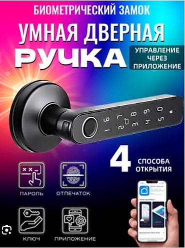 электронная замок: Смарт замок — умная дверная ручка Основные функции: - 4 способа — 1