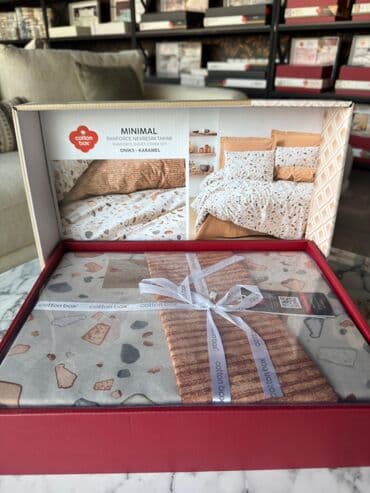 ткань для постельного белья бишкек: ✨COTTON BOX ✨ 2 кишилик постельдер Таза 100% пахтадан, Пододеяльник — 3