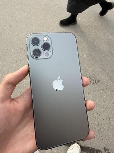 iphone 13 minu: IPhone 12 Pro, Б/у, 256 ГБ, Графит, 76 % — 1