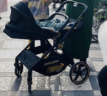 easy walker: Прогулочная коляска INING BABY
Состояние отличное + дождевик — 1