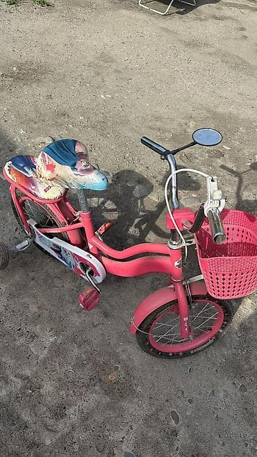 Детские велосипеды: Детский велосипед, 2-колесный, 4 - 6 лет, Для девочки, Б/у — 3