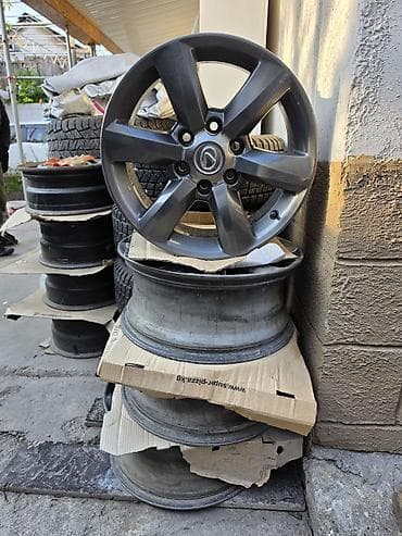 monoblok r18: Литые Диски R 18 Lexus, Комплект, отверстий - 5, Б/у — 2