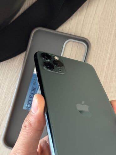 айфон 9 бу бишкек: IPhone 11 Pro Max, Колдонулган, Жашыл, Заряддоочу түзүлүш, Каптама — 4