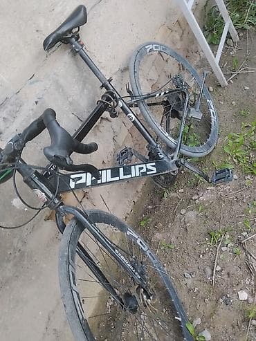 томсен лыжи: Шоссейный велосипед, Рама L (172 - 185 см), Б/у — 1