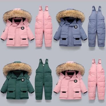 детская утепленная обувь: Комплект, цвет - Розовый, Новый — 3