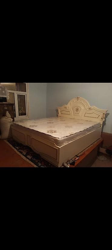 спальный гарнитур италия цена: Спальный гарнитур в классическом стиле, цвет айвори с золотистыми — 4