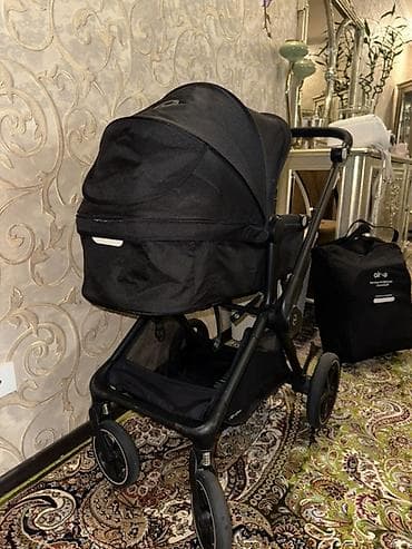 для новорожденых: Коляска, Cybex, цвет - Черный, Б/у, Самовывоз, Бесплатная доставка — 5