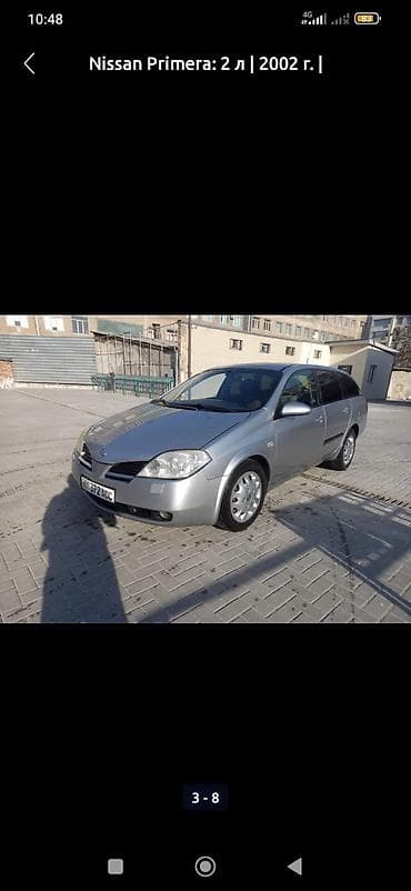 паджеро горный: Nissan Primera: 2002 г., 2 л, Ручные, Бензин, Универсал — 3