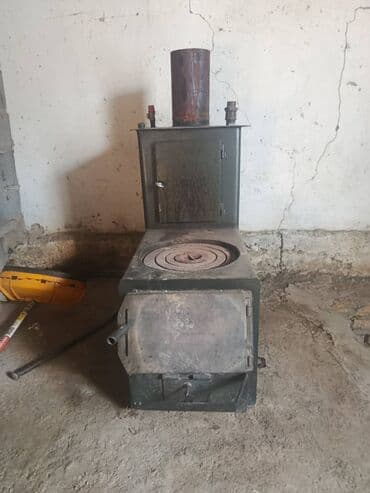 французская посуда: Твердотопливный котёл Б/у, Бренд: Сапог, Для дома, Тип управления: Механический — 1