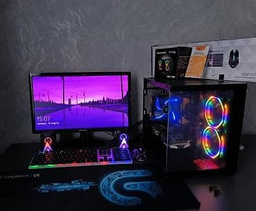 Настольные ПК и комплектующие: Компьютер, Игровой, Б/у, SSD — 1