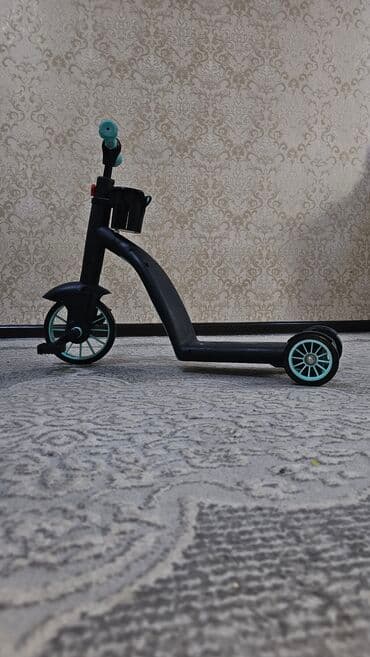 трёхколёсный велосипед детский: Детский самокат, Трёхколёсный, Новый — 4