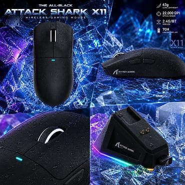 attack shark r5 ultra: Компьютерная мышка | игровая мышка 🖱️ Attack Shark X11 — лёгкая и — 1
