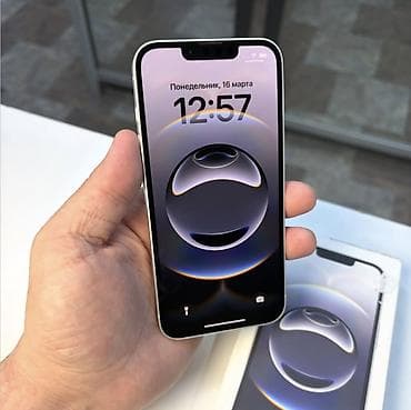 Техника и электроника: IPhone 16e Память: 128 Акб: 100 Адрес:1|бишкек цум 0этаж 26 2|Каракол — 7