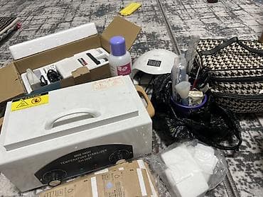 фризеры: Комплект для маникюра/педикюра и наращивания ногтей Состав набора: - — 2