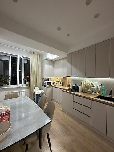 мебель для кафе: 2 комнаты, 67 м², Аламедин-1 мкр Элитка, 9 этаж, Дизайнерский ремонт — 1