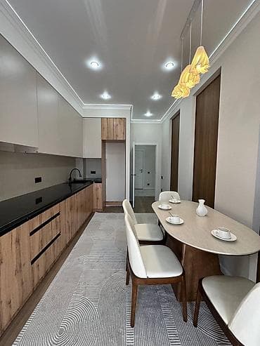 Недвижимость: 2 комнаты, 69 м², Кок-Жар ж/м 6 этаж, Дизайнерский ремонт — 9
