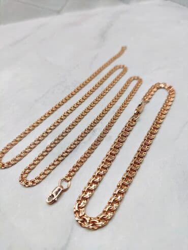 Золотой Комплект "Бисмарк"🔥 Вес цепи 10,75 грамм Вес браслета