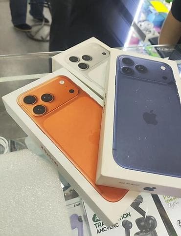 nokia asha: IPhone 17 Pro Max, Новый, 1 ТБ, Оранжевый, Кабель, 100 % — 2