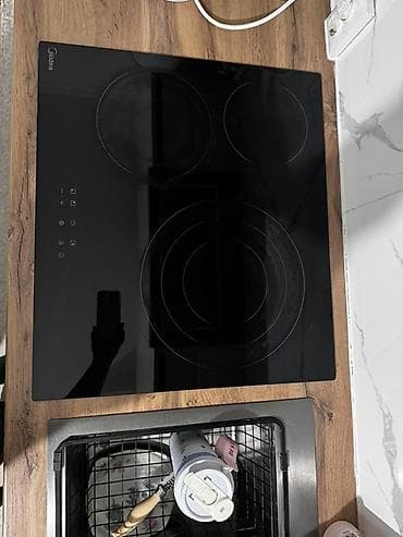 Кухонные плиты и варочные поверхности: Midea, Электрическая, Сенсорное, Встраиваемая — 3