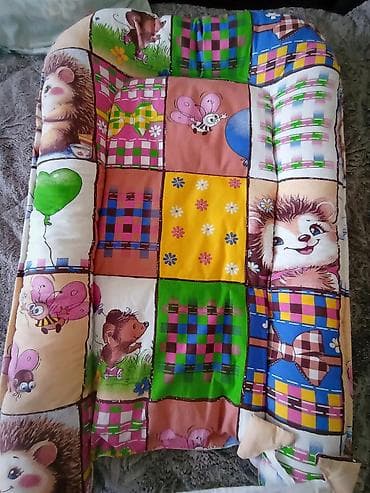 Детский матрасик кокон гнёздышко,новый в отличном состоянии