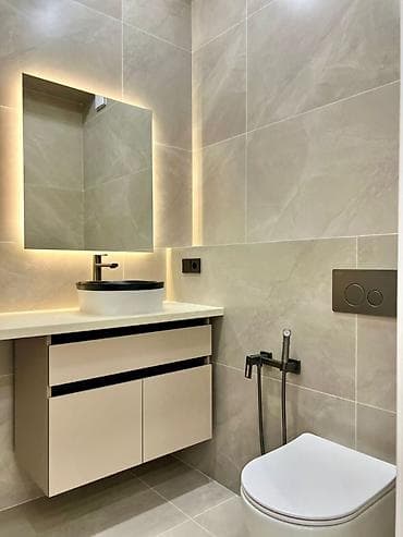 2 комнаты, 82 м², Асанбай мкр Элитка, 13 этаж, Дизайнерский ремонт — 9
