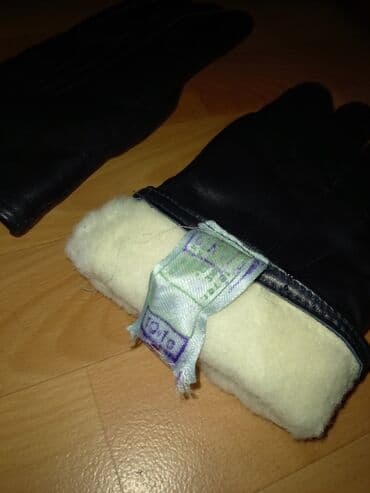 новый: Продаю перчатки (кожа с натуральной овчиной, советского производства — 2